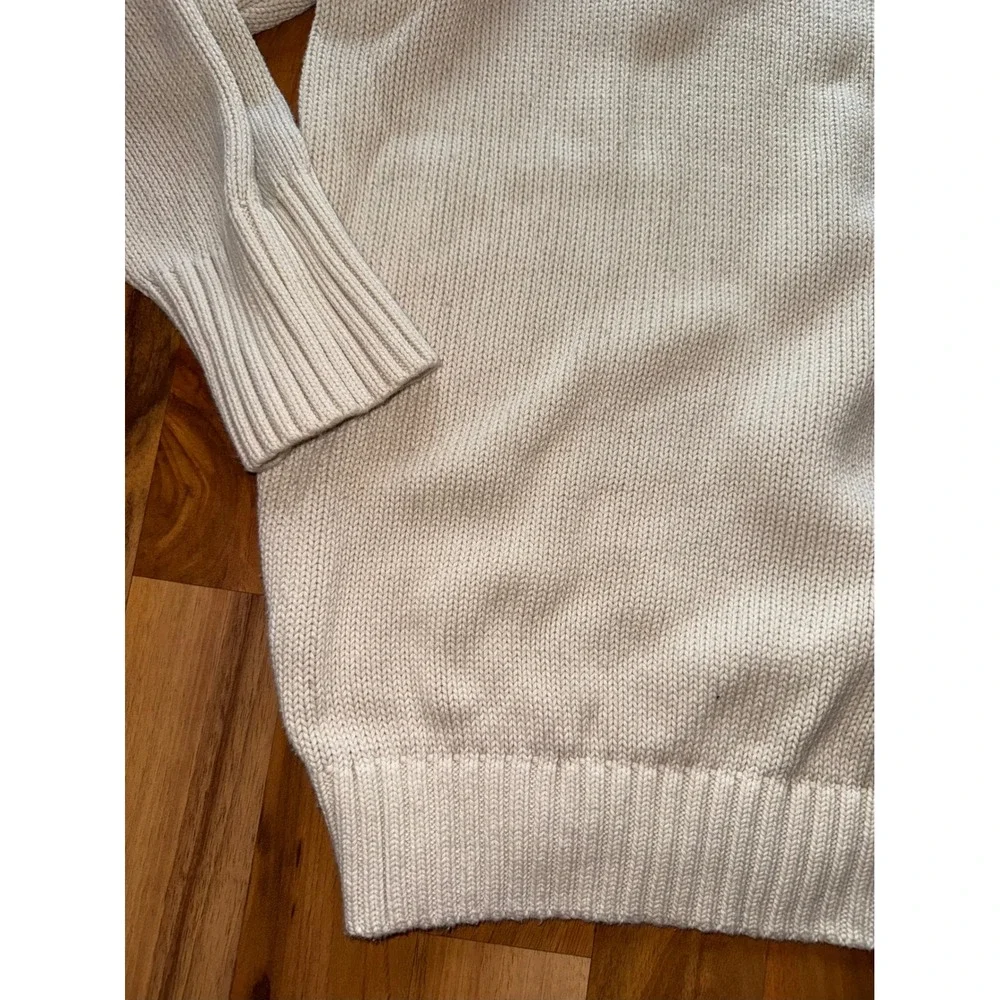 Brandy Melville Sweater Womens One Size Creak 100% Cotton Knit Crewneck classic‎